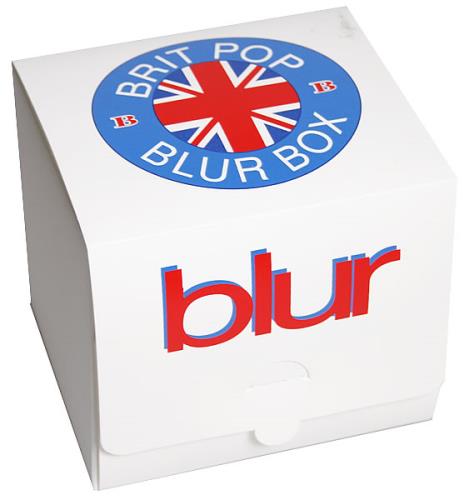 Blur Brit Pop Blur Box Australian CD Single Box Set (447232)